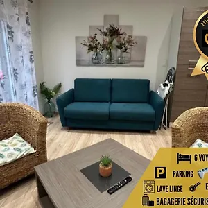 Superbe T3 Avec Parking Et Terrasse En Plein Centre-ville Appartamento